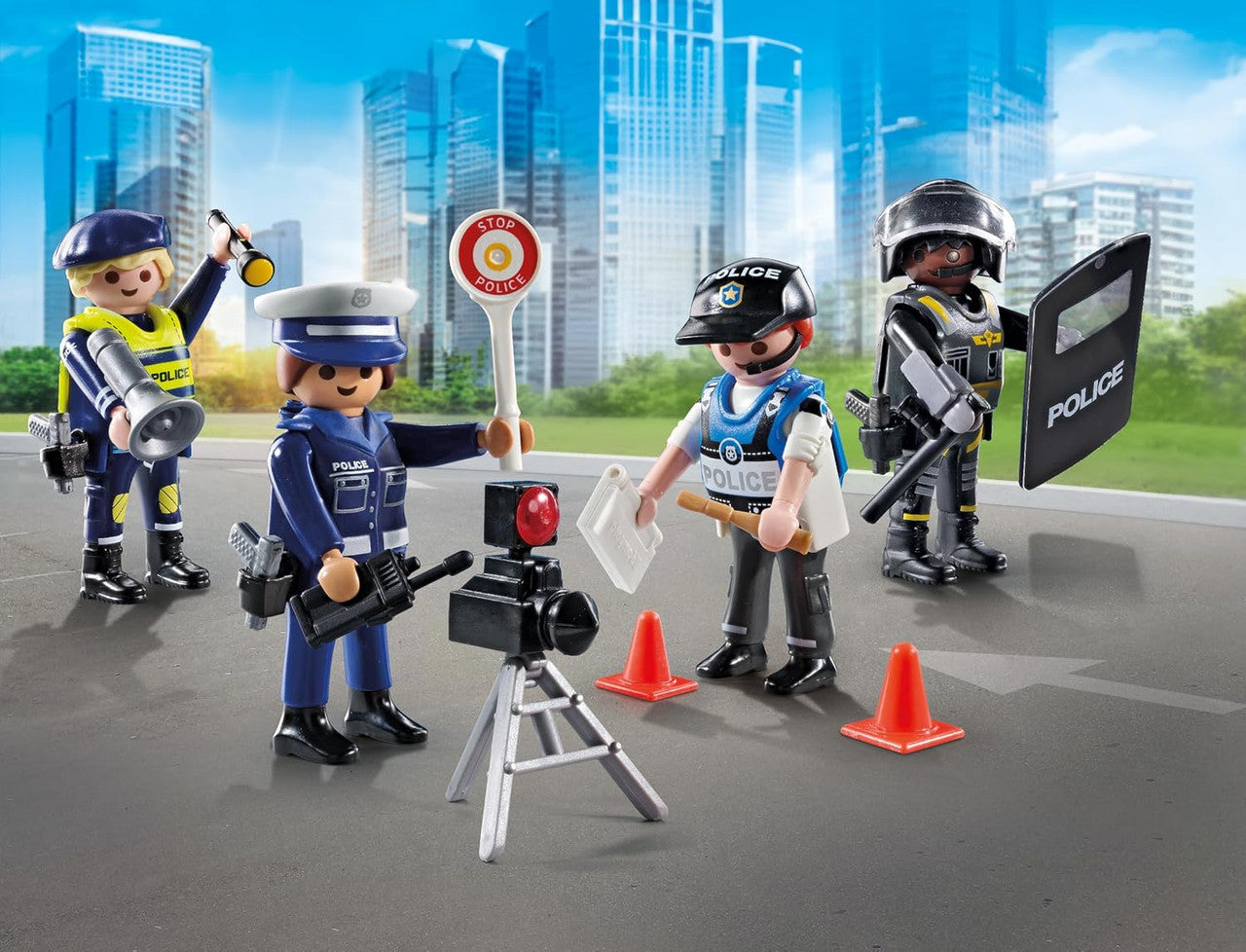 Playmobil - City Action - Police Figures Set | 71730