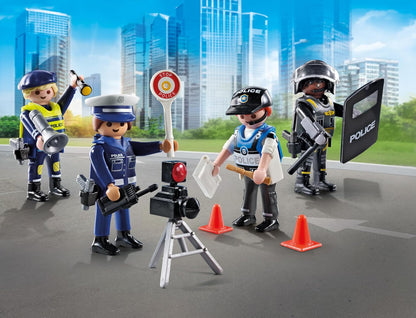 Playmobil - City Action - Police Figures Set | 71730