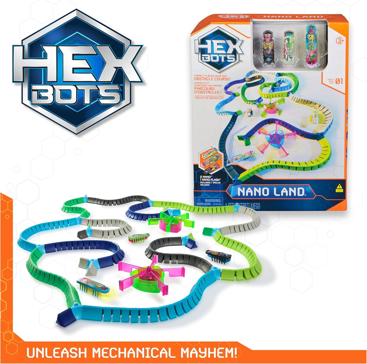 HEXBOTS - Flash Nano Land Playset