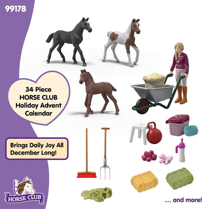Schleich Horse Club Holiday Foal Magic Advent Calendar 99178