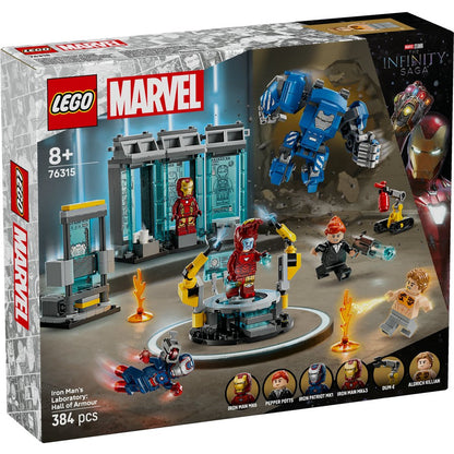 LEGO® Marvel -  Iron Man's Laboratory: Hall of Armor 76315