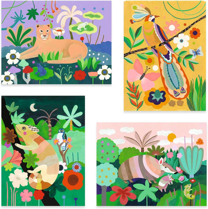 Djeco Tropical Forest 3D Painting Set product image 5