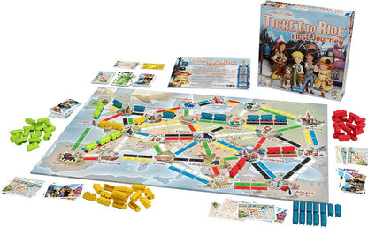 Ticket to Ride Europe -  First Journey