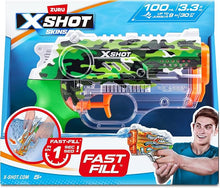 Zuru XSHOT Fast Fill Skins Water Gun - Nano Jungle Camo