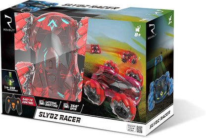 Revolt Slydz Vapor Racer – RC Drift Car with Smoke Effects & Stunts - Red