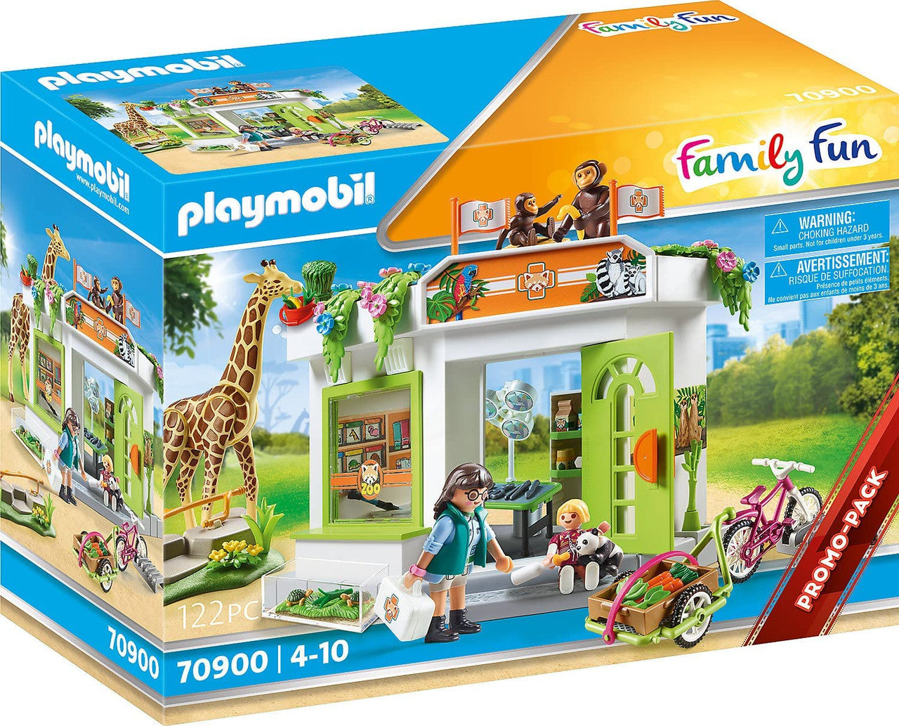Playmobil Family Fun - Zoo Veterinary Practice | 70900