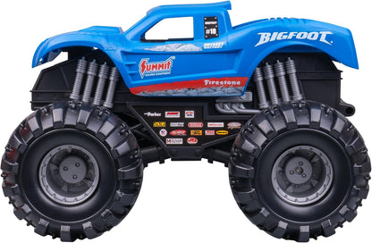 Large BIGFOOT monster truck toy with Summit Racing graphics