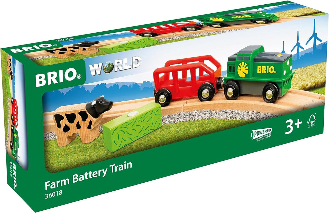 Brio - Farm Battery Train 36018