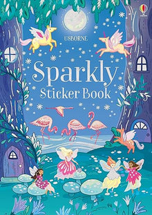 Usborne - Sparkly Sea Creatures Sticker Book *Very Minor Cover Damage*