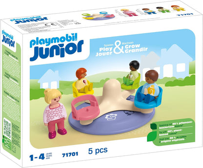 Playmobil Junior - Number-Merry-Go-Round 71701