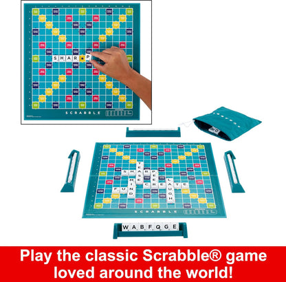 Scrabble Board Game - Double Sided Board
