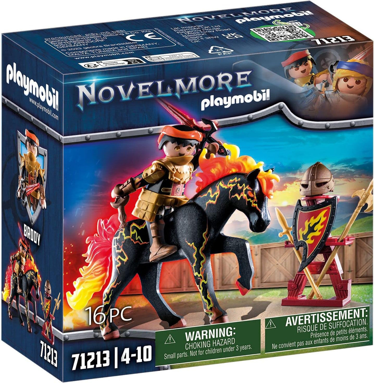 Playmobil Novelmore - Burnham Raiders - Fire Knight 71213