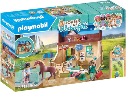 Playmobil - Horses of Waterfall - Riding Therapy and Veterinary Practice 71352