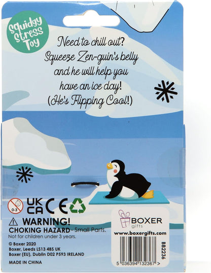 Zen-Guin Chill Out Squeeze Toy**Paint imperfection**