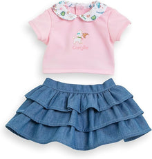 Corolle Mon Premier - A weekend in Paris T-Shirt & Skirt to fit 36cm Baby Doll