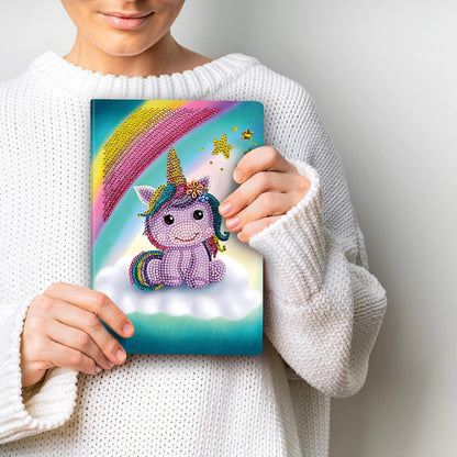 Crystal Art - Unicorn Smile Notebook 18x26cm product image 1