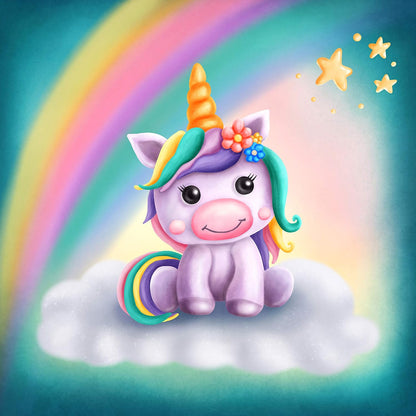 Crystal Art - Unicorn Smile Notebook 18x26cm product image 5