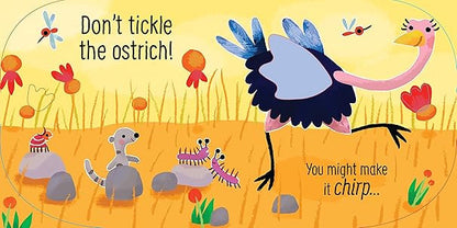 Usborne Touchy-Feely Sounds Book - Don't Tickle the Monkey