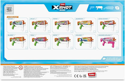 Zuru XSHOT Fast Fill Skins Water Gun - Hyperload Blazer