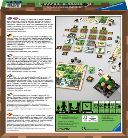 Ravensburger - Minecraft Builders & Biomes Board Game