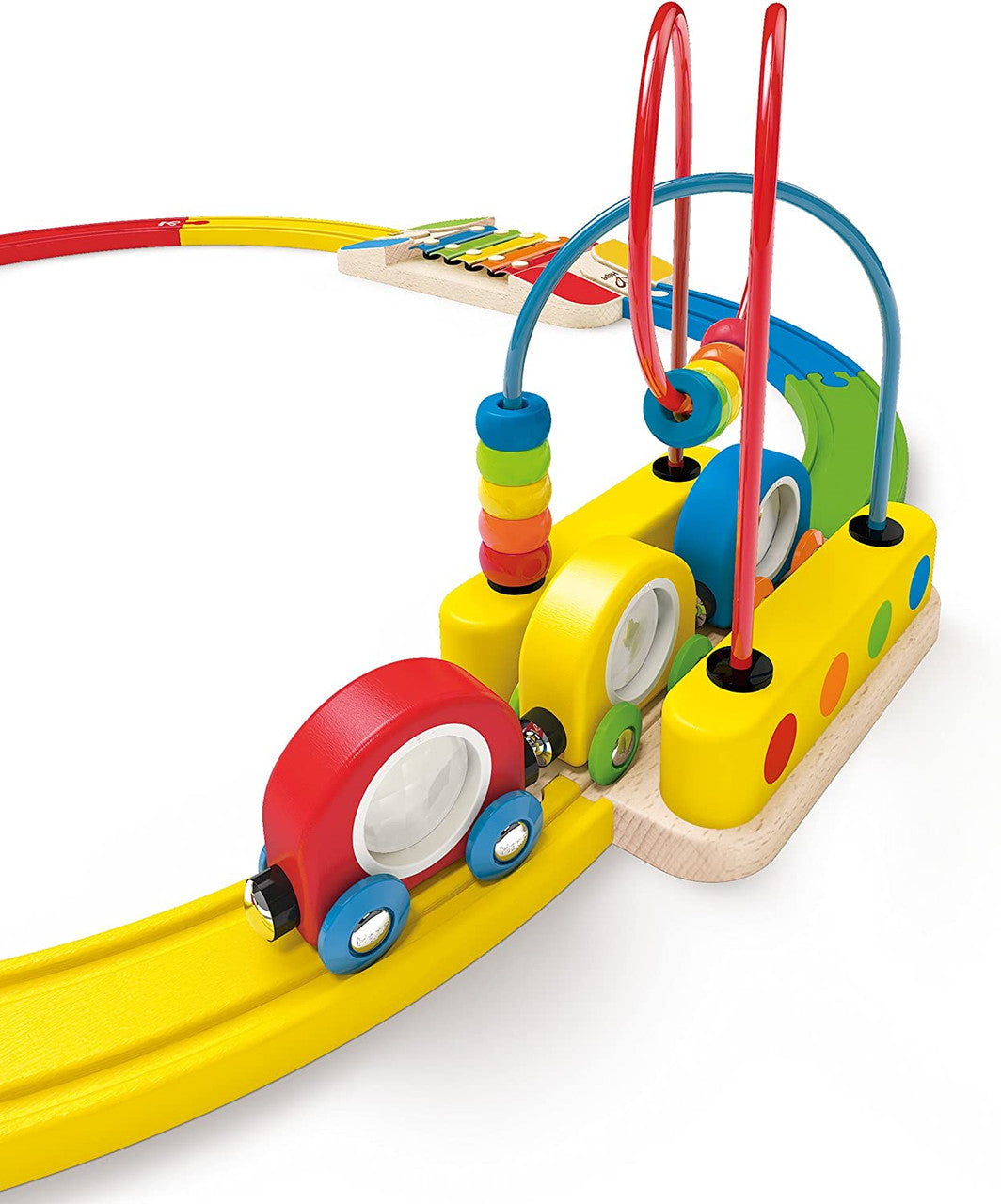Hape Rail - Rainbow Sights & Sounds Railway