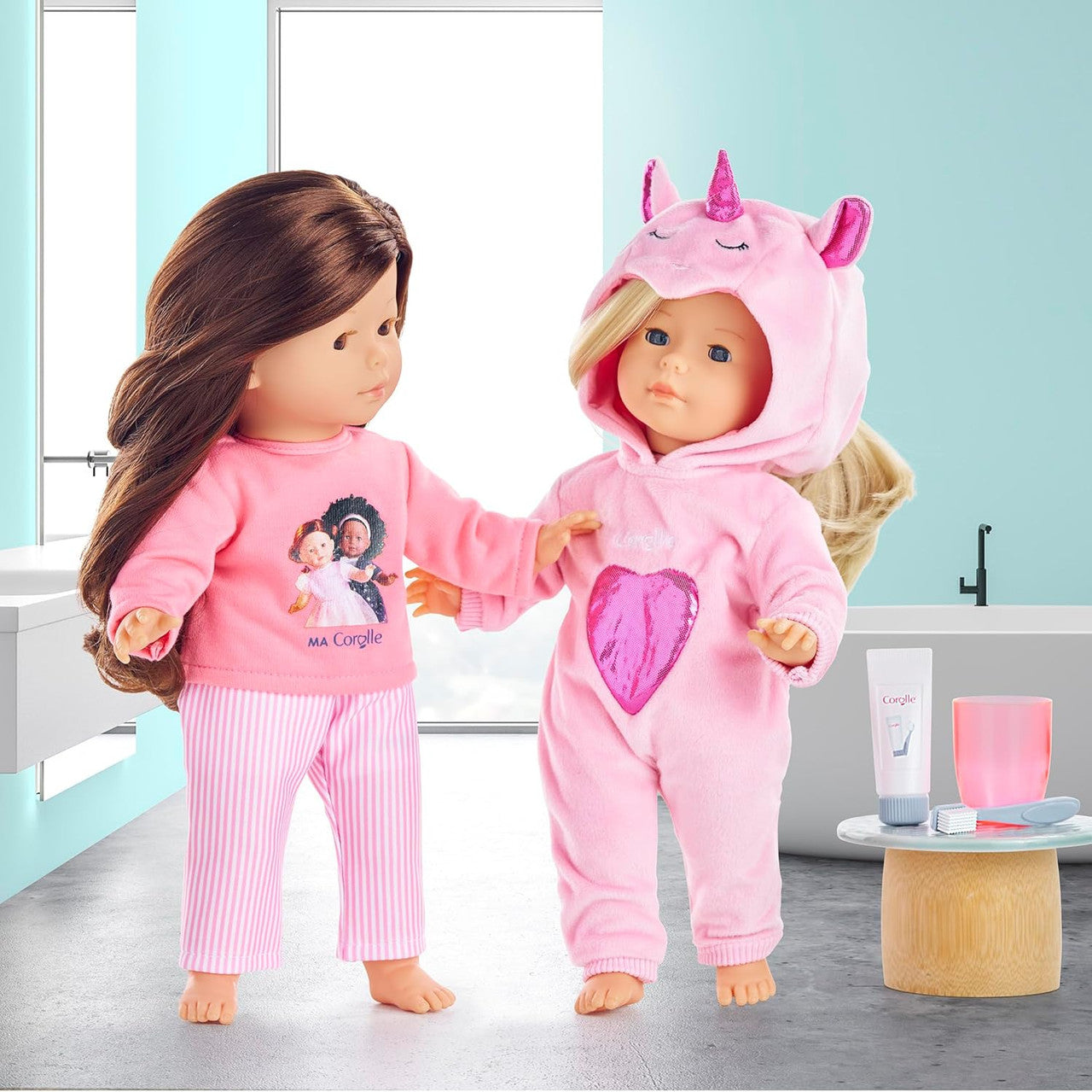 Corolle - Pink Unicorn Pyjamas for Ma Corolle 36cm Dolls