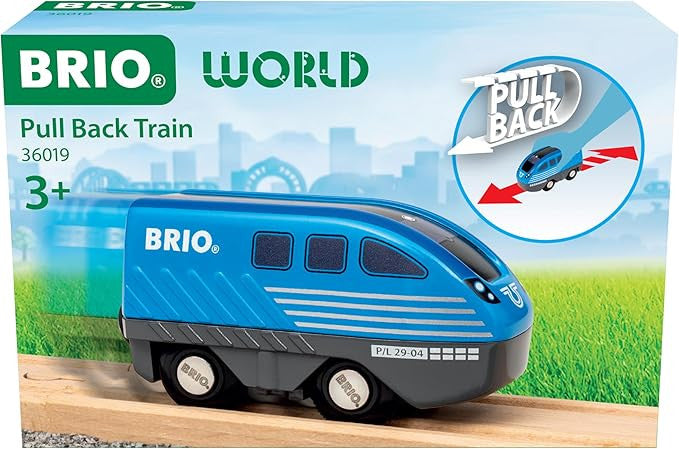 BRIO World - Pull Back Train 36019