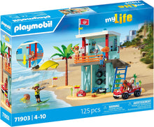 Playmobil - My Life - Lifeguard Tower with Beach Buggy 71903