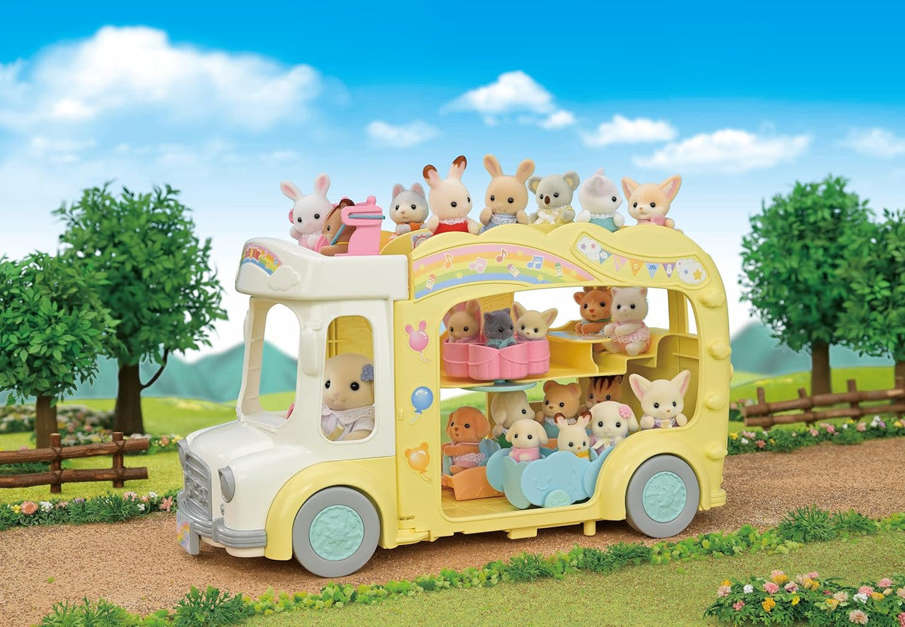 Sylvanian Families - Rainbow Fun Nursery Bus