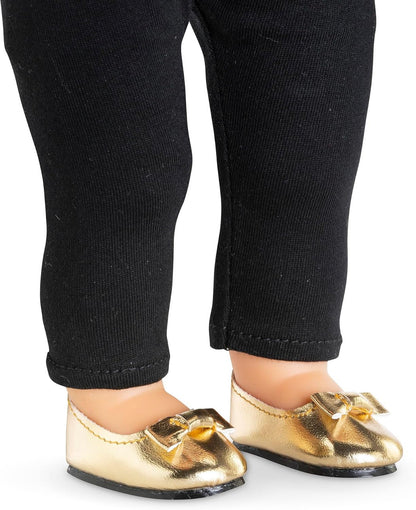 Corolle - Gold Ballet Flat Shoes for Ma Corolle 36cm Dolls
