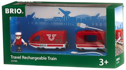 BRIO - Travel Rechargeable Train, 4 pieces