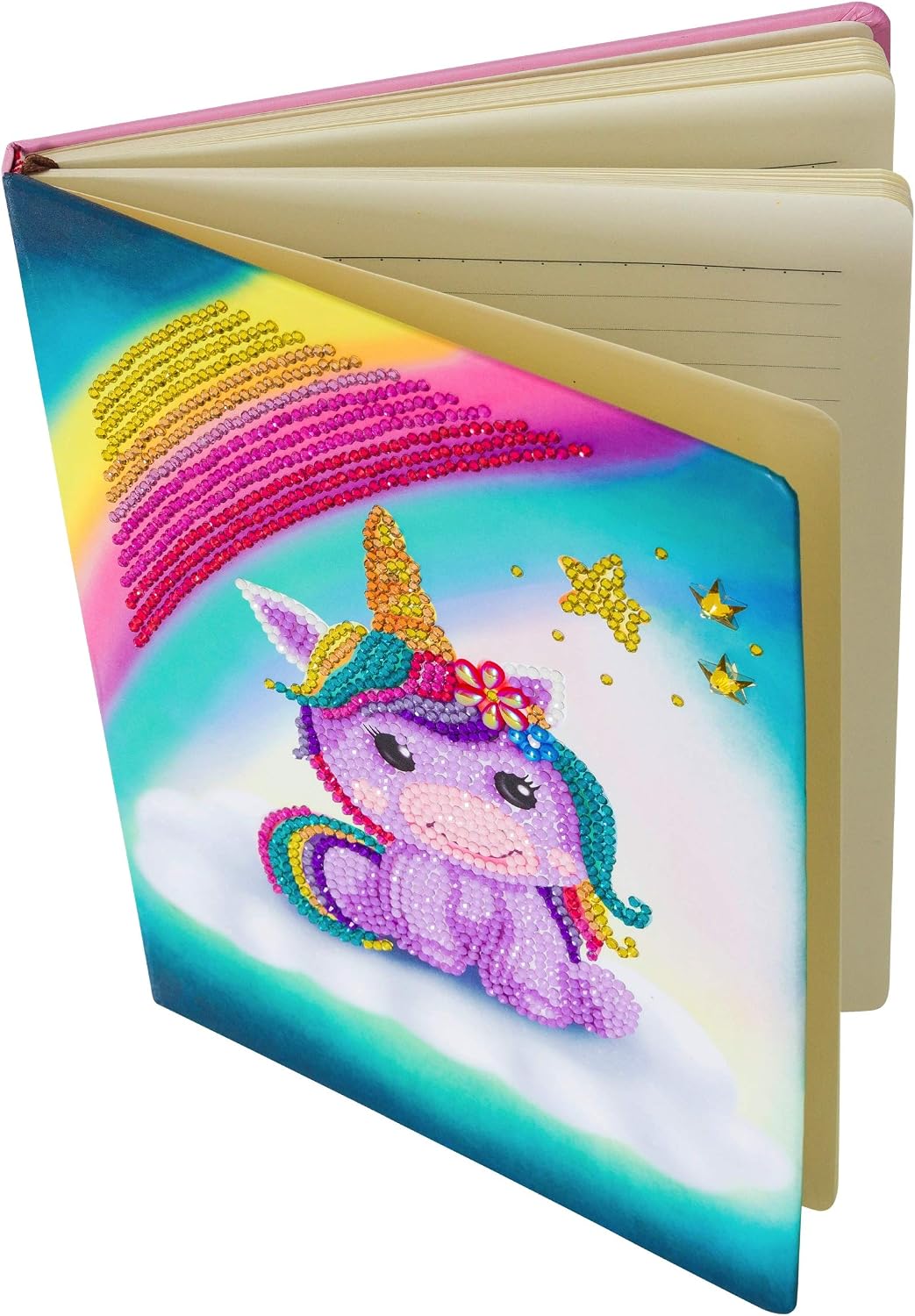 Crystal Art - Unicorn Smile Notebook 18x26cm product image 3