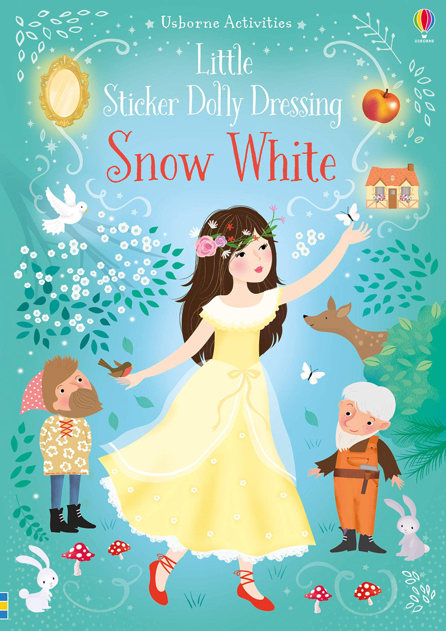 Usborne - Little Sticker Dolly Dressing - Snow White