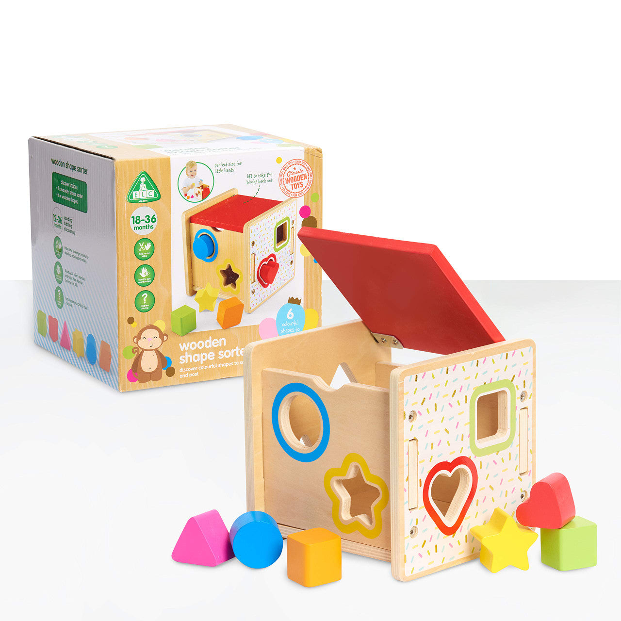 ELC - Wooden Shape Sorter