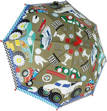 Floss & Rock Colour Changing Umbrella - Cars