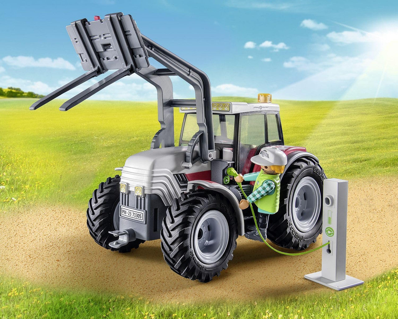 Playmobil Country - Large Tractor with Accessories 71305