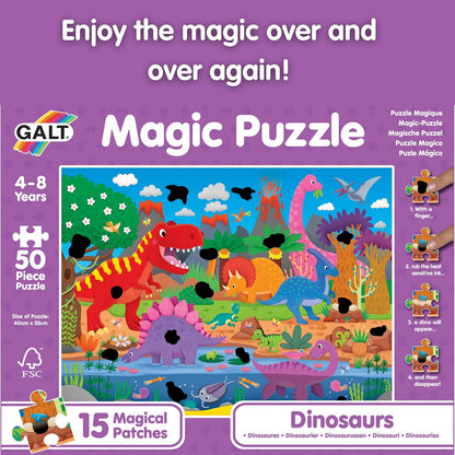 Galt - Magic Puzzle -Dinosaur Puzzle 50pc