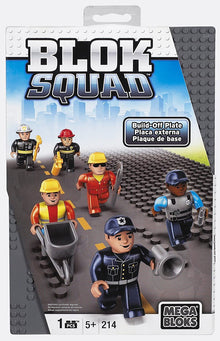 Mega Bloks Block Squad Build-Off Plate