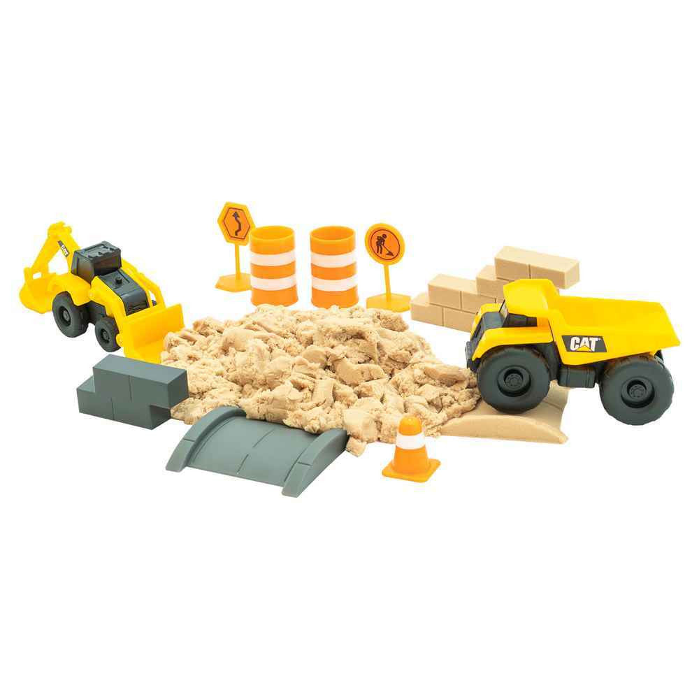 CAT Dig n' Build Dirt Playset