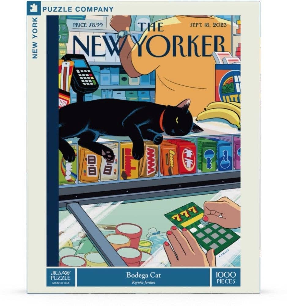 New York Puzzle Company 1000pc - Bodega Cat Puzzle