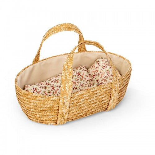 Astrup Doll Weaved Moses Basket, 38 cm
