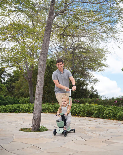Globber - GO UP Baby Lights 360 Ride-On Scooter - Sage