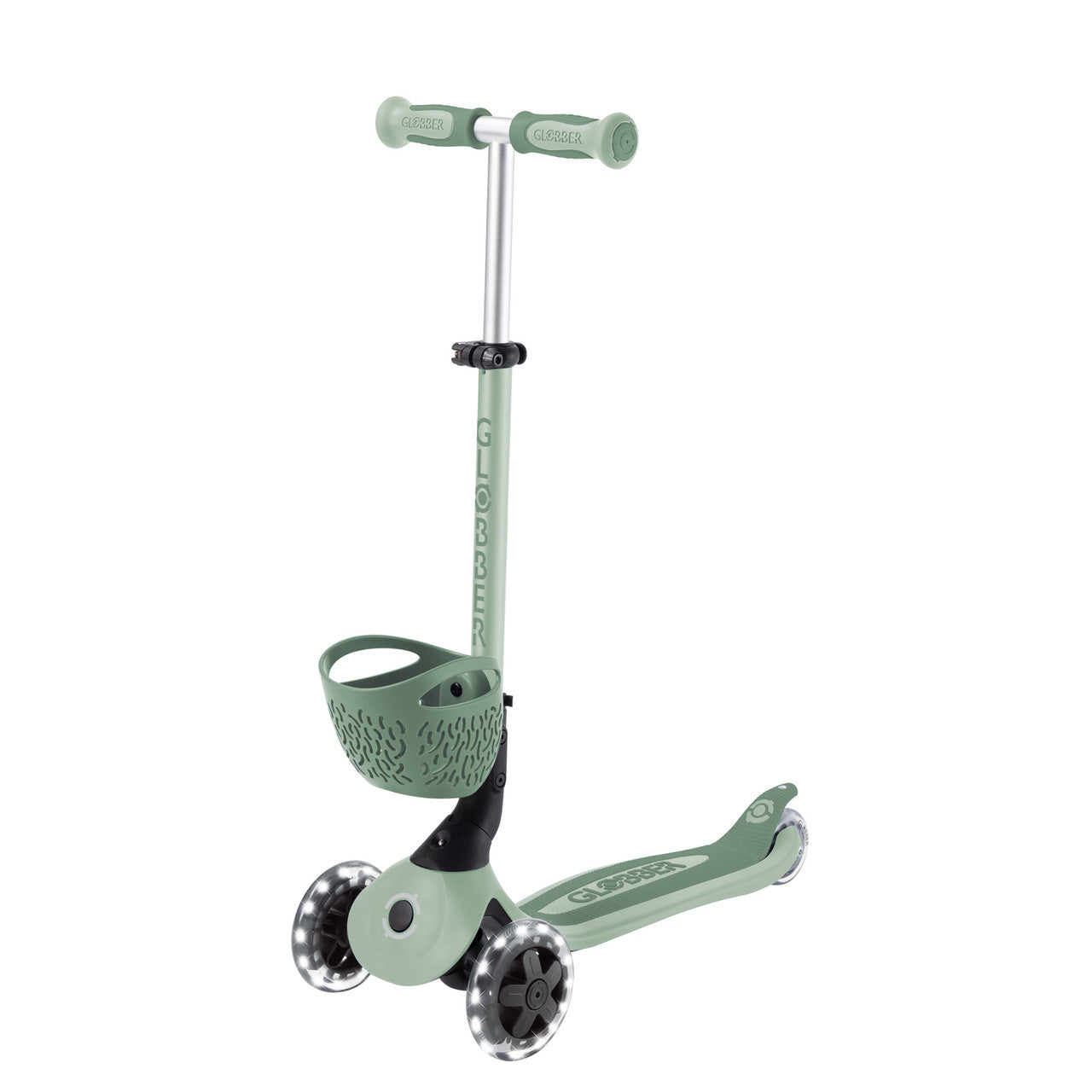 Globber - GO UP Baby Lights 360 Ride-On Scooter - Sage