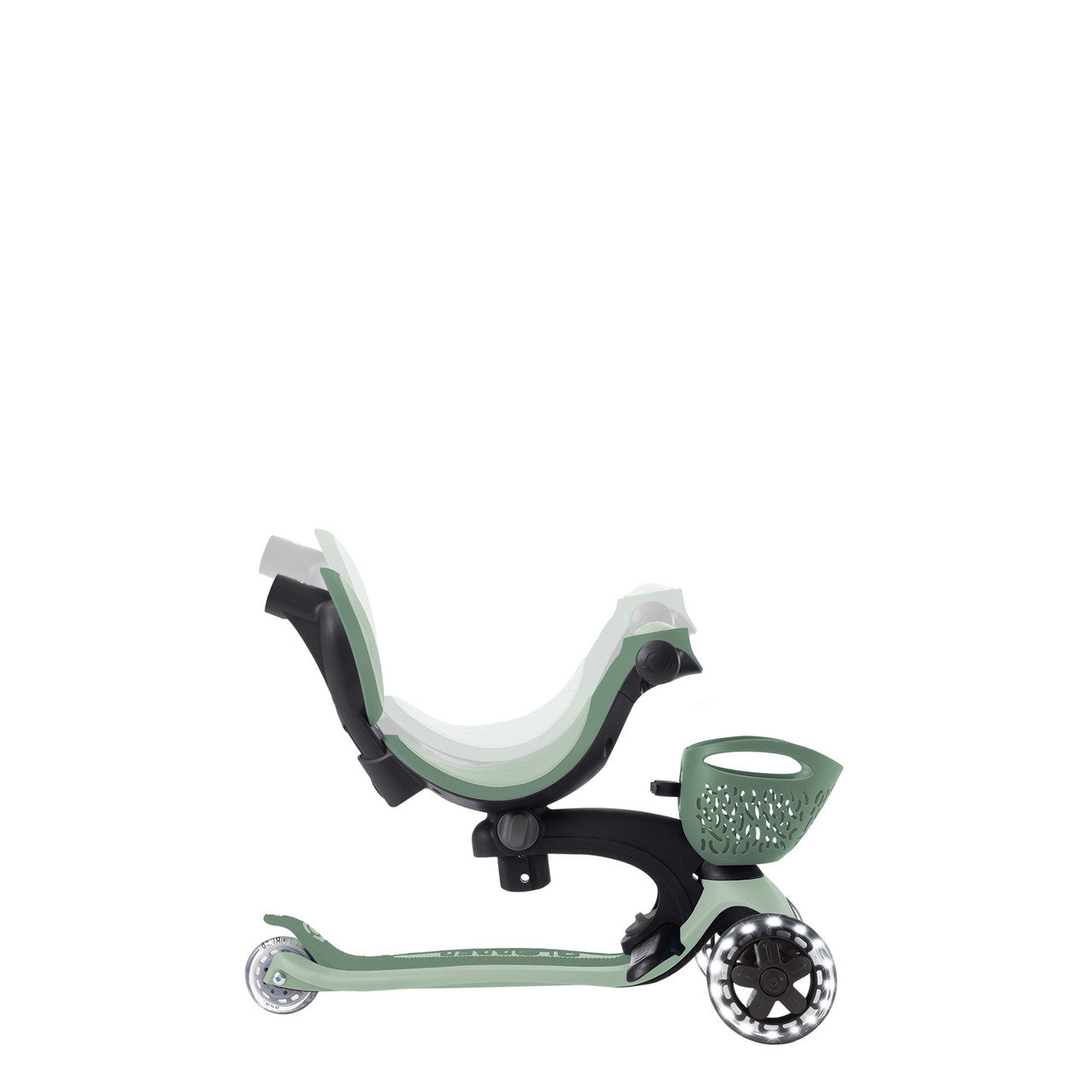 Globber - GO UP Baby Lights 360 Ride-On Scooter - Sage