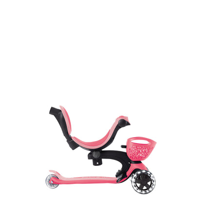 Globber - GO UP Baby Lights 360 Ride-On Scooter - Pastel Pink