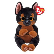 TY Beanie Bellies Regular - Fritz the Tan and Black Dog