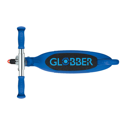 Globber - FLOW FOLDABLE JUNIOR with Lights - Navy Blue/ Sky Blue