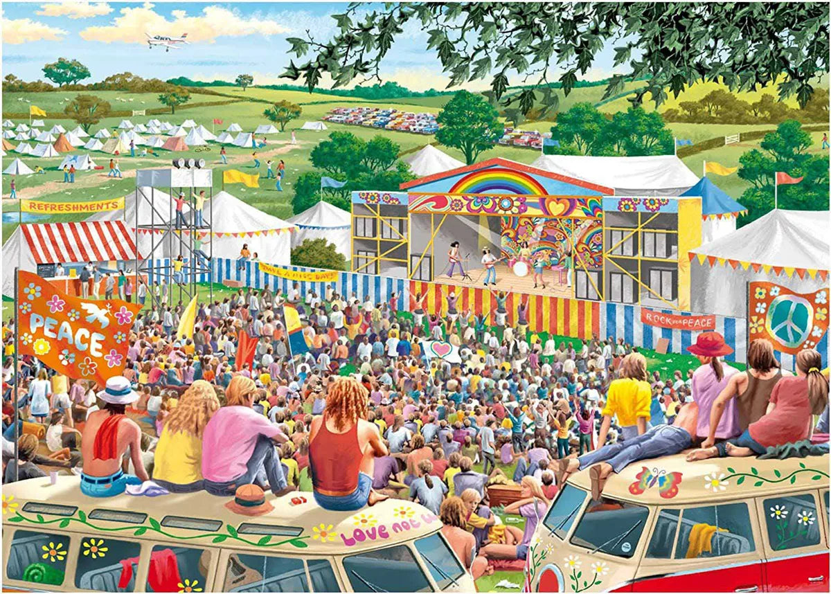 Falcon Deluxe 1000pc - Summer Music Festival Puzzle