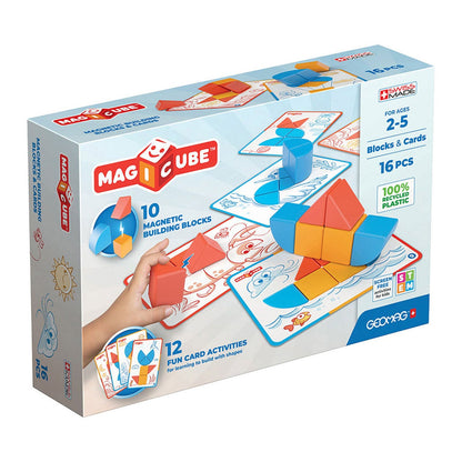 Geomag - Magicube Blocks & Cards 16pc