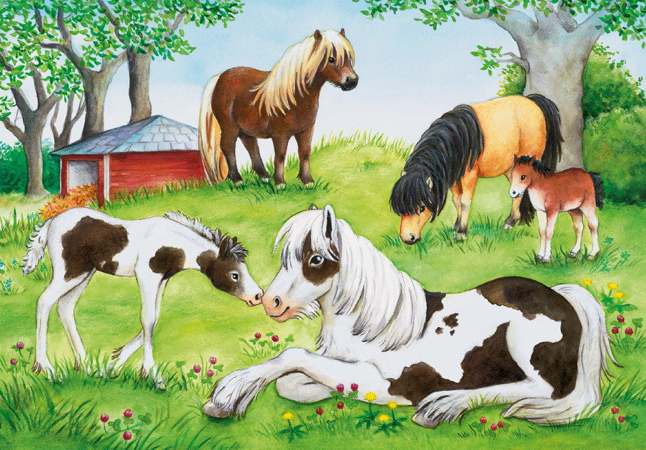 Ravensburger 2x24pc - World of Horses Puzzle